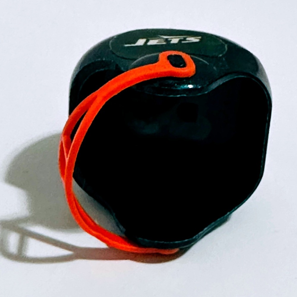 NFL New York Jets Mini Helmet OS Green Metallic Pocket Size - Picture 9 of 9